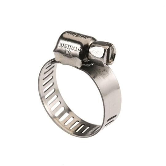 HOSE CLIP 13-27 x 8mm ALL STAINLESS TRIDON